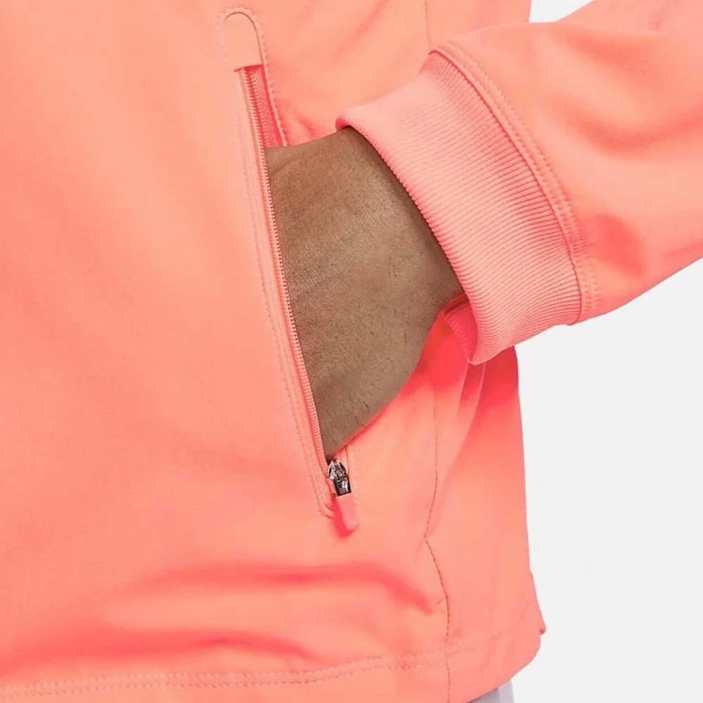 Nike Rafa Nadal Tennis Dri-Fit Tennis Jacket Orange Blast DV2885-854 Men Size L